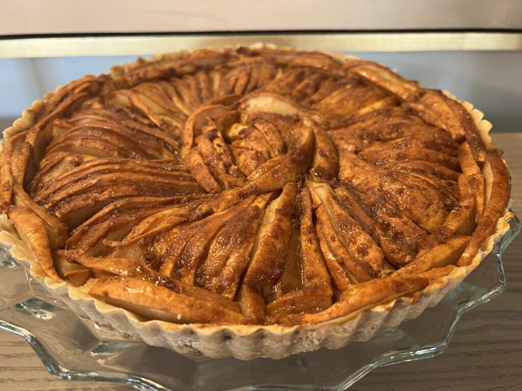 Pear Tart dairy and gluten free